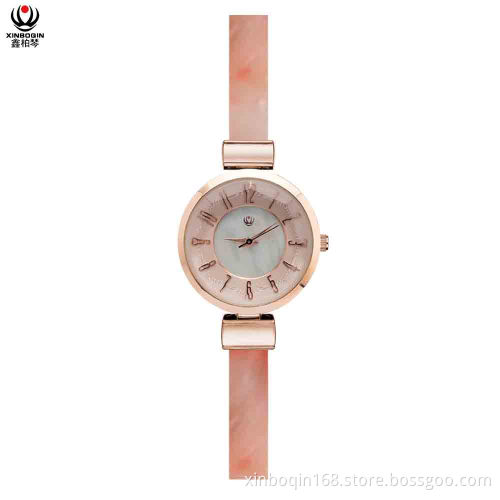 XINBOQIN Dropshipping OWN Brand Stylish Quartz Acetate Watch